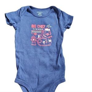 Boys firefighter onsie‎